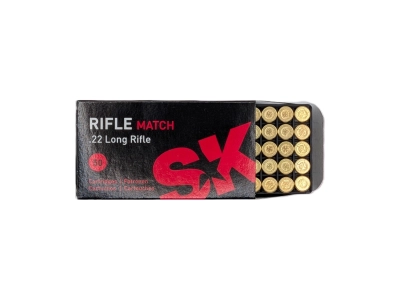 Lapua SK Rifle Match amunicja .22LR, Schonebeck Niemcy, 40gr, opak. 50