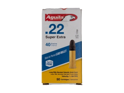 Aguila amunicja SV SP 40gr .22LR, Aguila, Meksyk, opak. 50