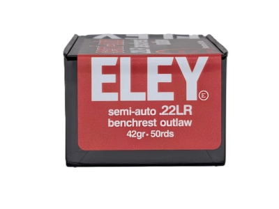 Eley Benchrest Outlaw Semi, amunicja .22LR, Elley Group Ltd, Anglia, opak. 50