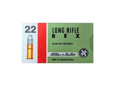 S&B amunicja REX .22 LR., Sellier&Bellot, Czechy, opak. 50